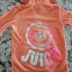 Juicy Couture Authentic Classic Velour Zip Hoodie